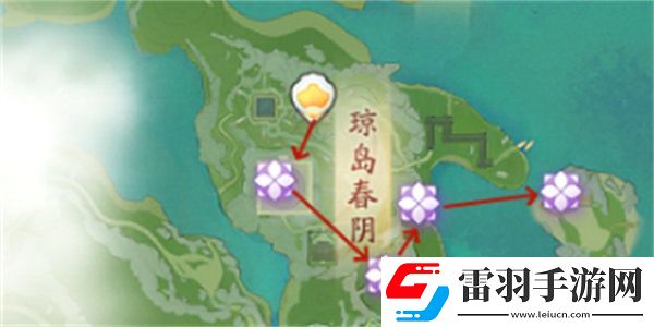 射雕無定風華位置在哪里
