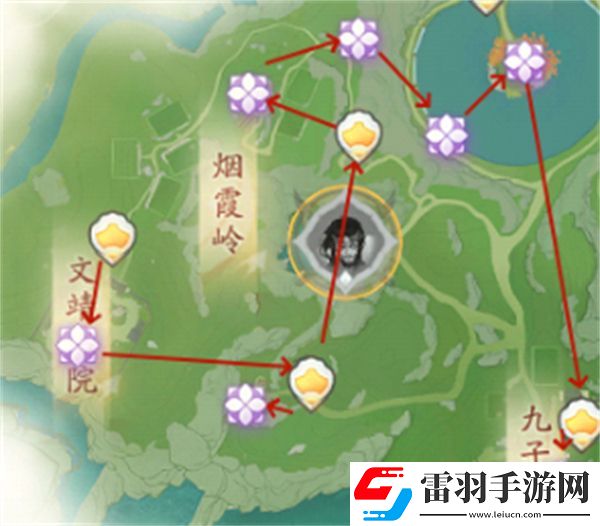 射雕無定風華位置在哪里
