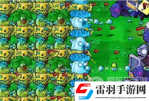 植物大戰僵尸雜交版挑戰模式第14關怎么過