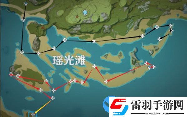 原神2.2版本星螺收集路線分享