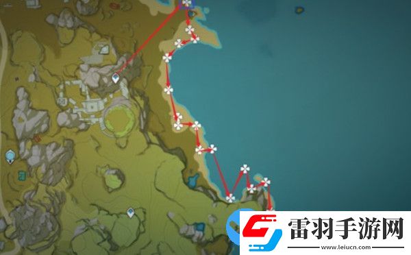 原神2.2版本星螺收集路線分享